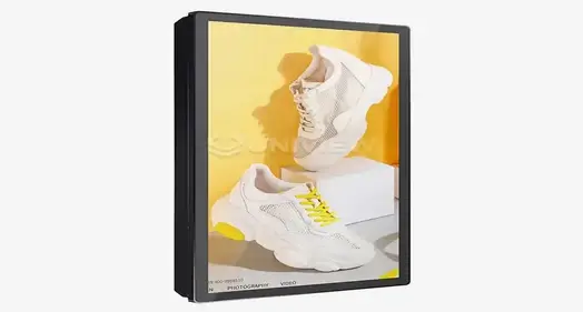 Indoor digital wall displays