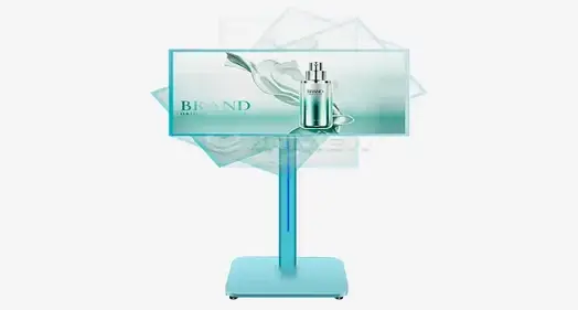  portrait floor standing digital signage 