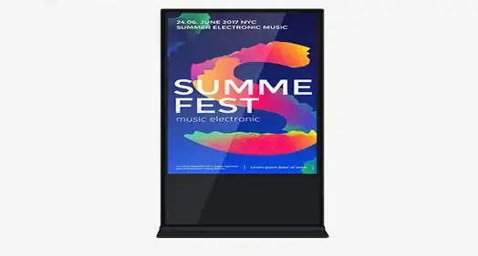 Indoor standing digital screen 