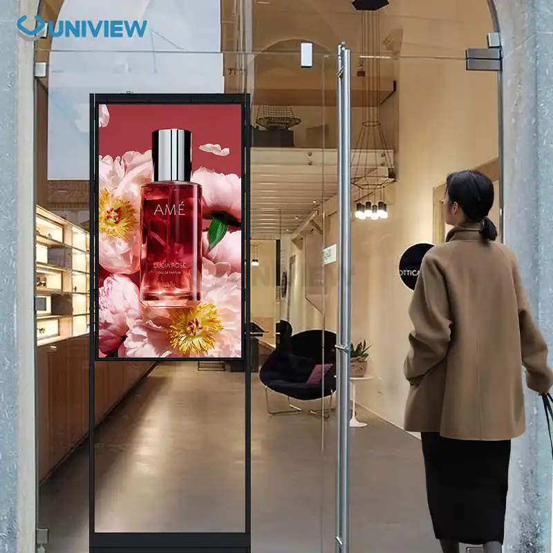 Why Are Retailers Using Portrait LCD Window Displays?