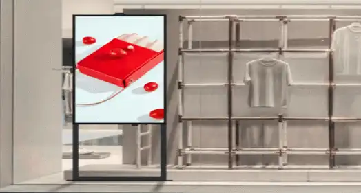 Interactive Semi-Outdoor LCD Window Displays That Engage