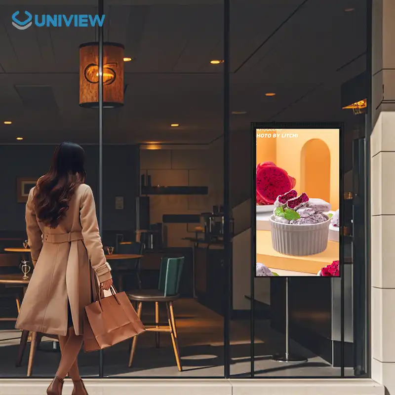 Semioutdoor LCD Window Display vs LED: Which Is Better?