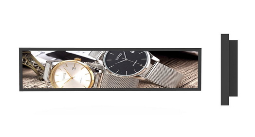 Wall Mount LCD Display Bezel Width Comparisons