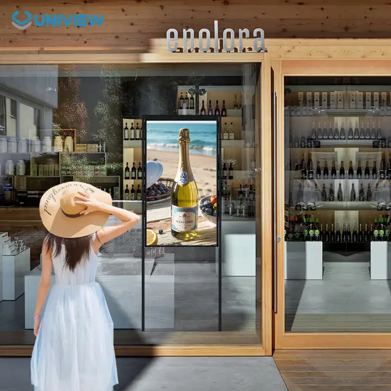 Semi-Outdoor Digital Signage for Shopping Malls and Retail