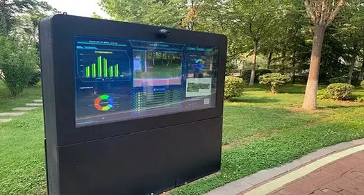 Floor standing lcd digital signage vs led display comparison