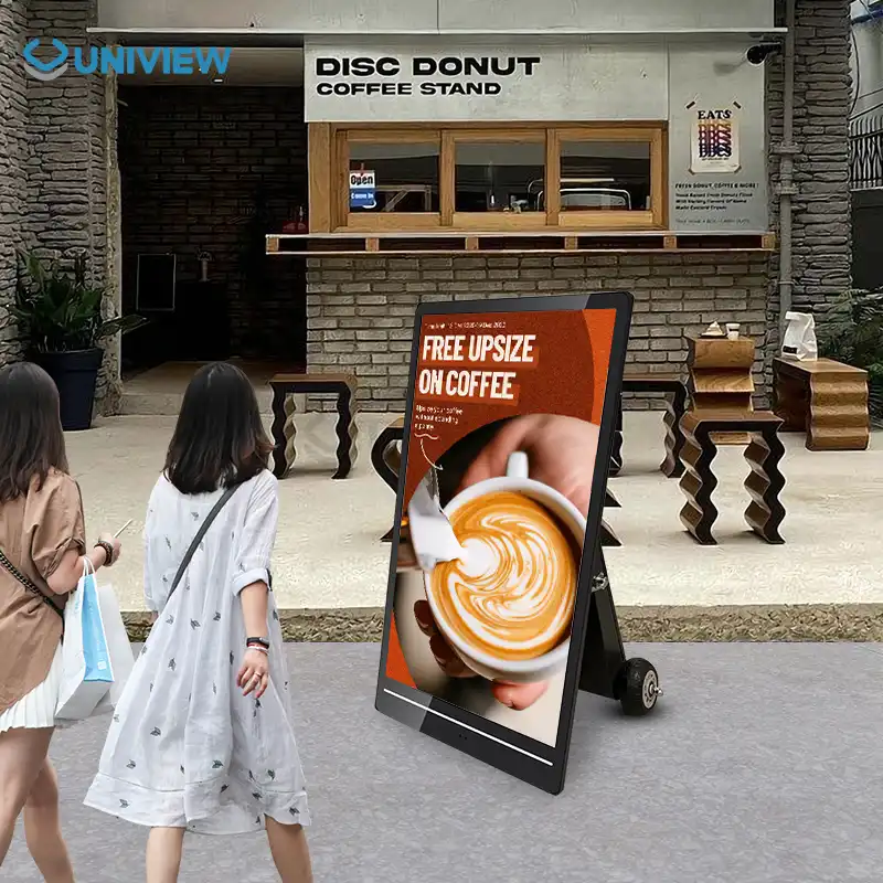 Portable Outdoor Digital Signage for Events: What Works Best?