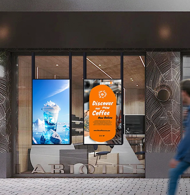 Semi-Outdoor Digital Signage