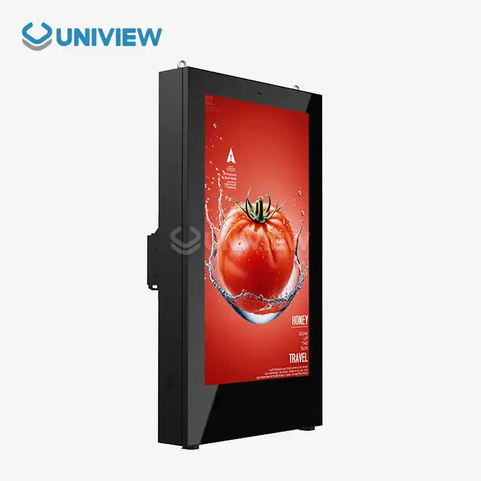 Outdoor-Wall-Mounted Digital Display
