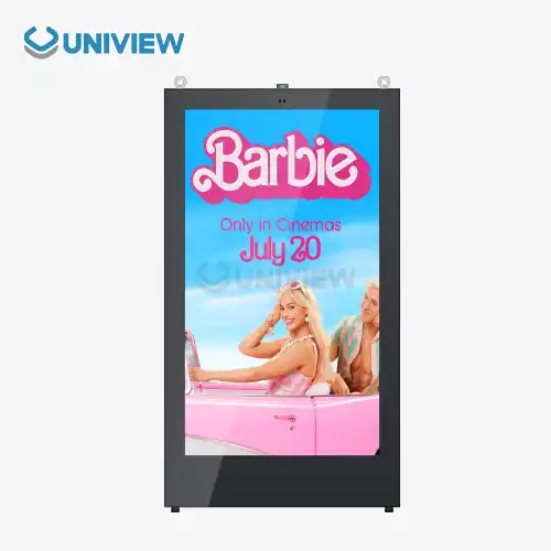 49 Inch Wall-Mounted Full Glass Digital Signage