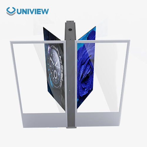 75 Inch Dual-sided Outdoor Floor Stand Kiosk 