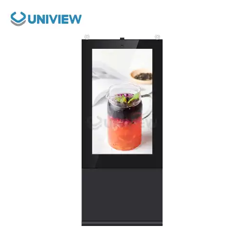 55 Inch Outdoor Totem with AC Cooling