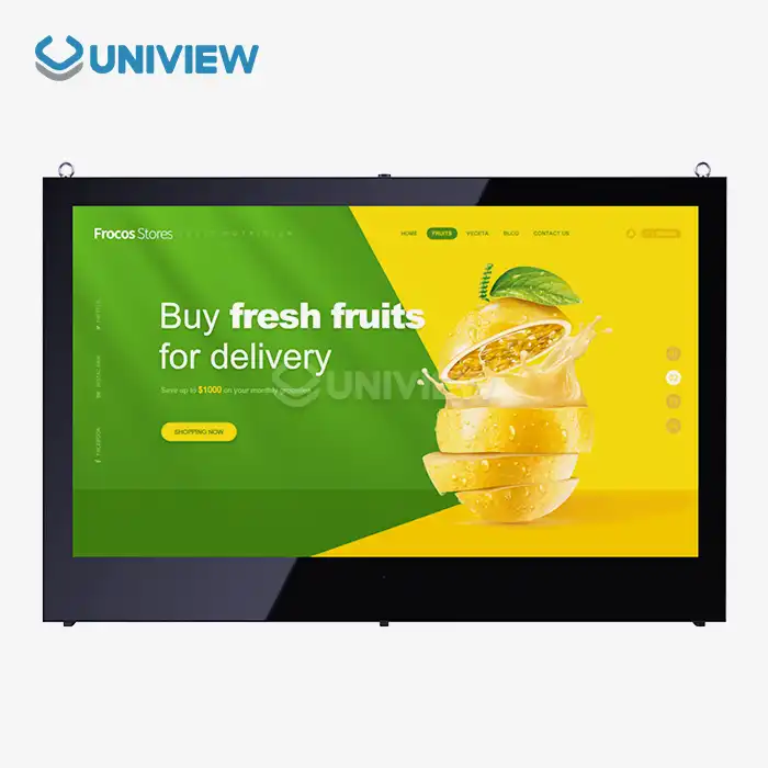 Outdoor Wall Mount LCD Display​